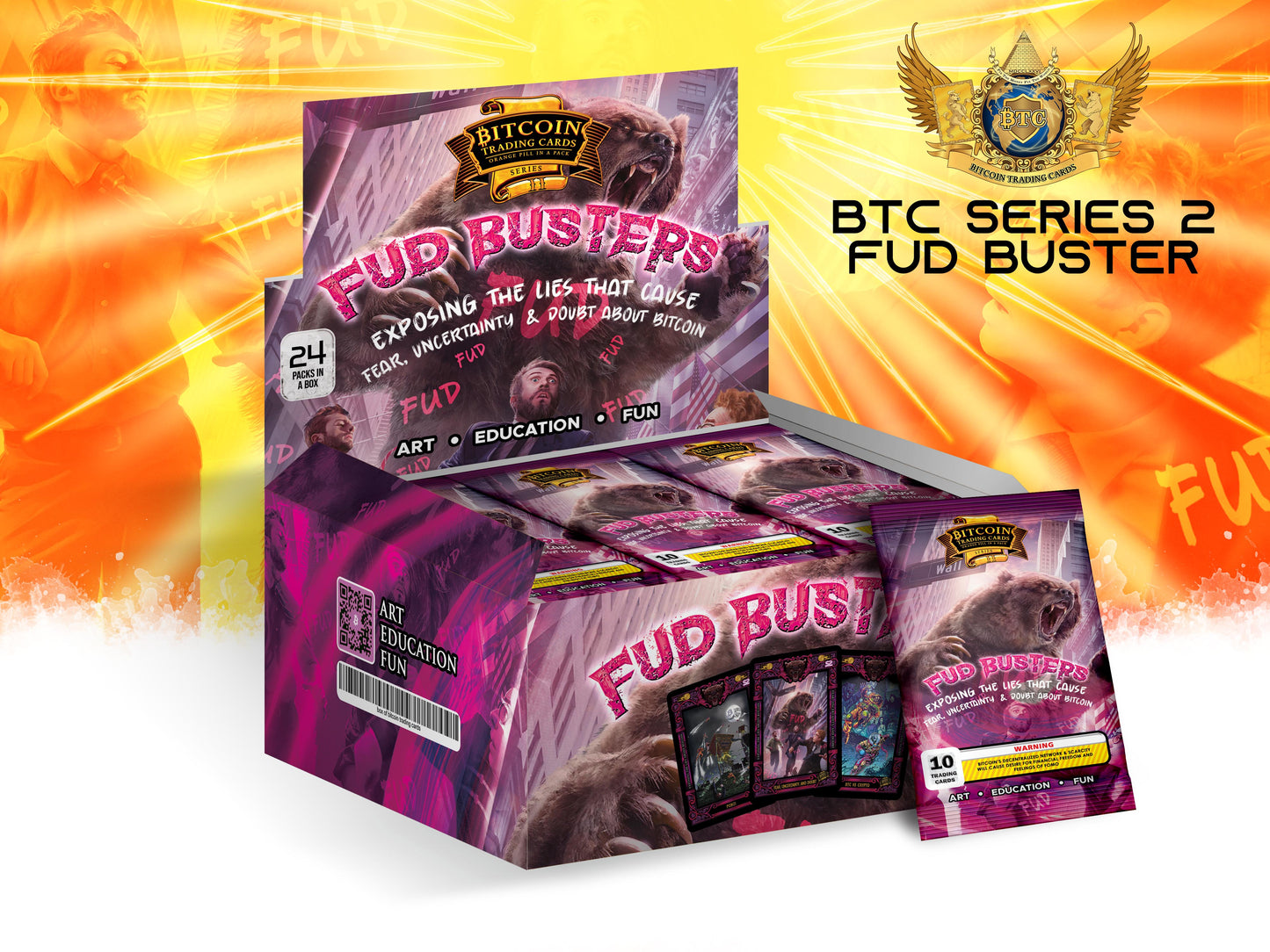 Series Two - FUD Busters Edition Packs - Only 21,000 Packs