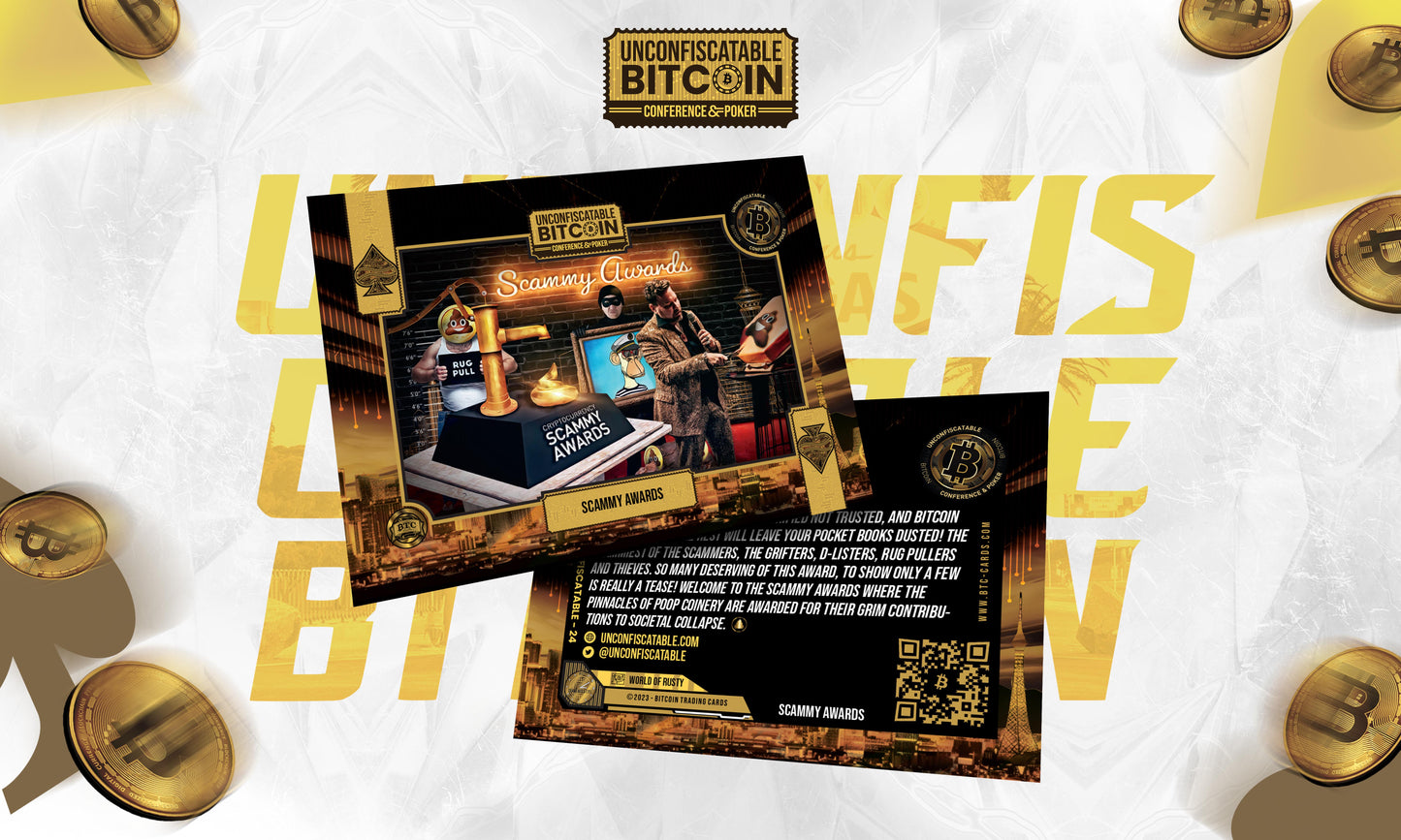Bitcoin Trading Cards : Unconfiscatable 2023