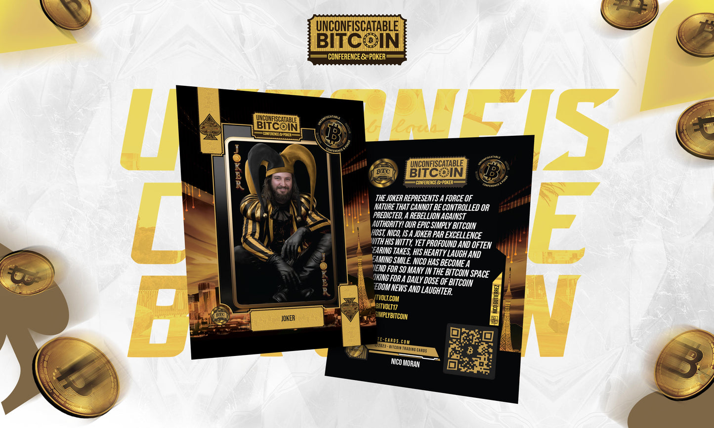 Bitcoin Trading Cards : Unconfiscatable 2023