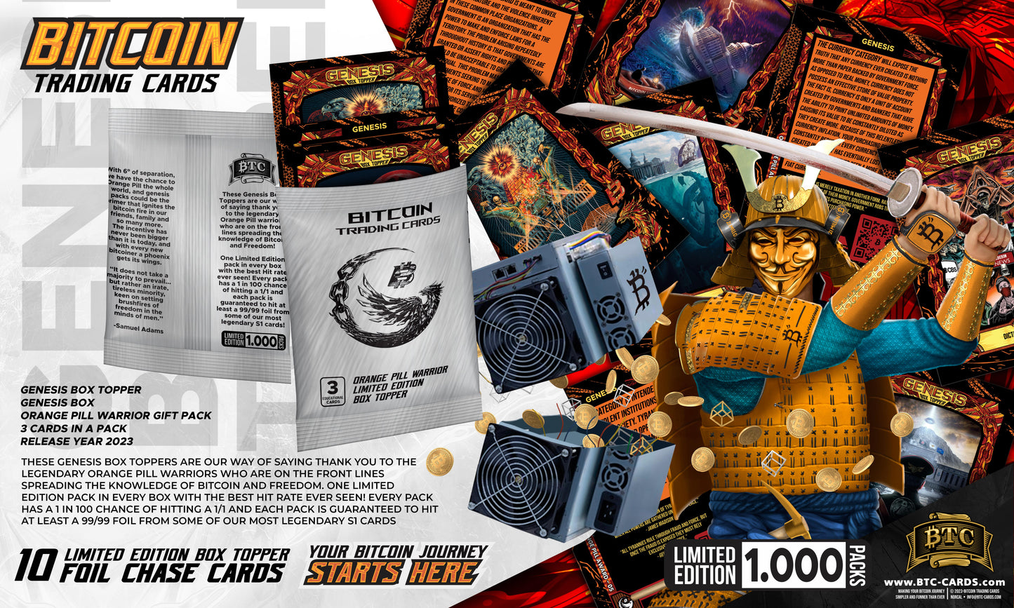 Genesis Box Topper Pack - Limited Time Only!